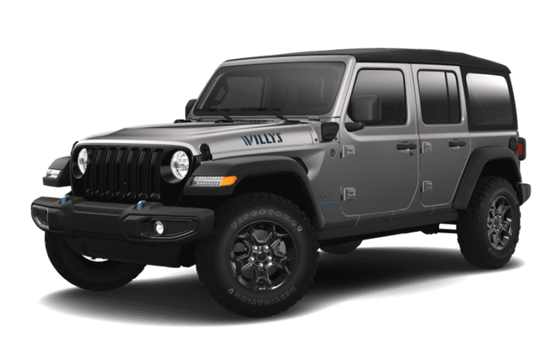 Jeep® Wrangler 4xe VHR  2023 Willys 4 portes - GRIS PASTENAGUE