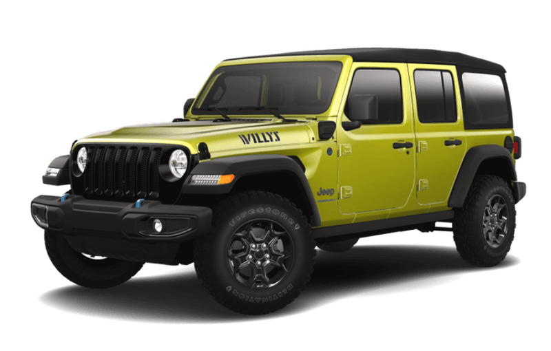 Jeep® Wrangler 4xe VHR  2023 Willys 4 portes - Vive allure