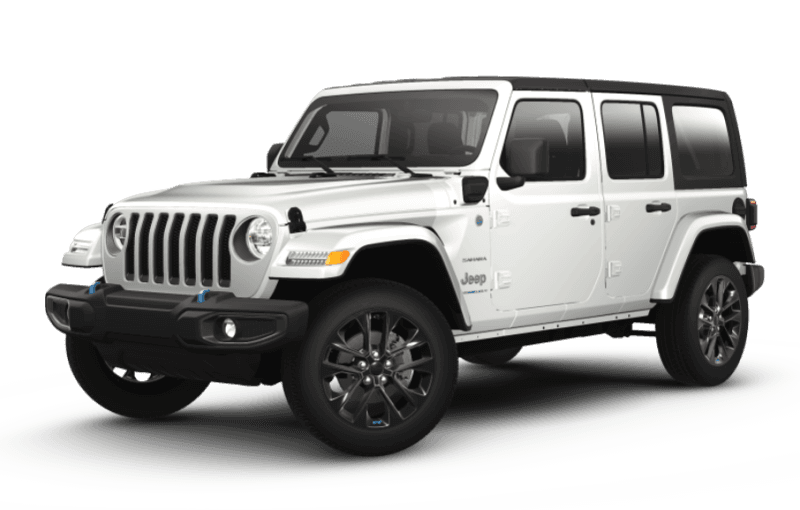 Jeep® Wrangler 4xe VHR  2023 Sahara 4 portes - BLANC ÉCLATANT