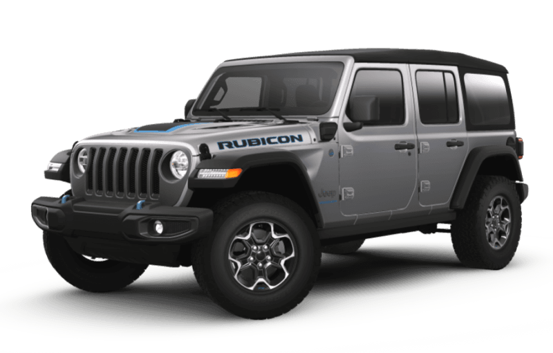 Jeep® Wrangler 4xe  2023 Rubicon 4 portes - ZÉNITH ARGENTÉ