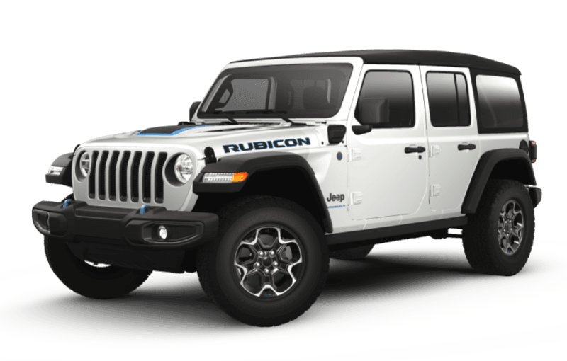 2023 Jeep® Wrangler 4xe PHEV 4-Door Rubicon® - BRIGHT WHITE