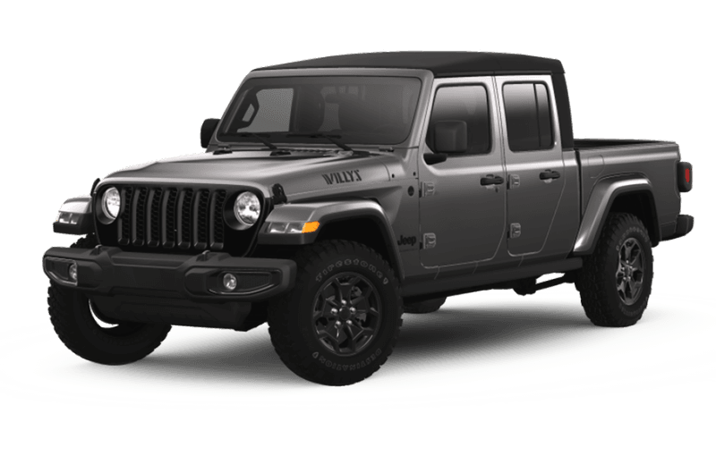 Jeep® Gladiator 2023 Willys - Cristal granit métallisé