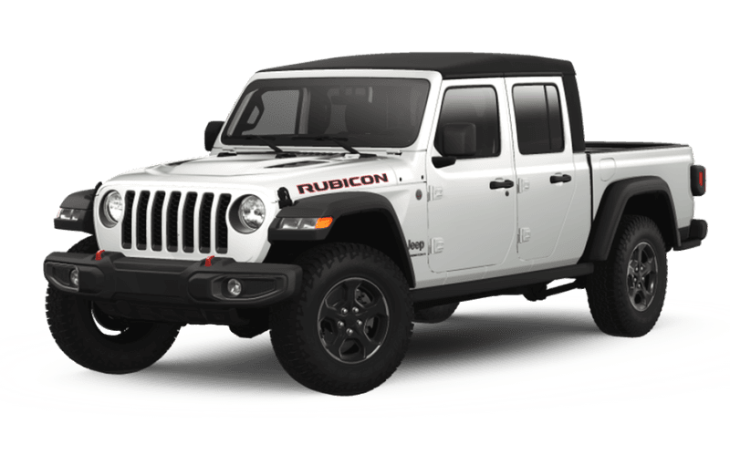 Jeep® Gladiator 2023 Rubicon - Blanc éclatant