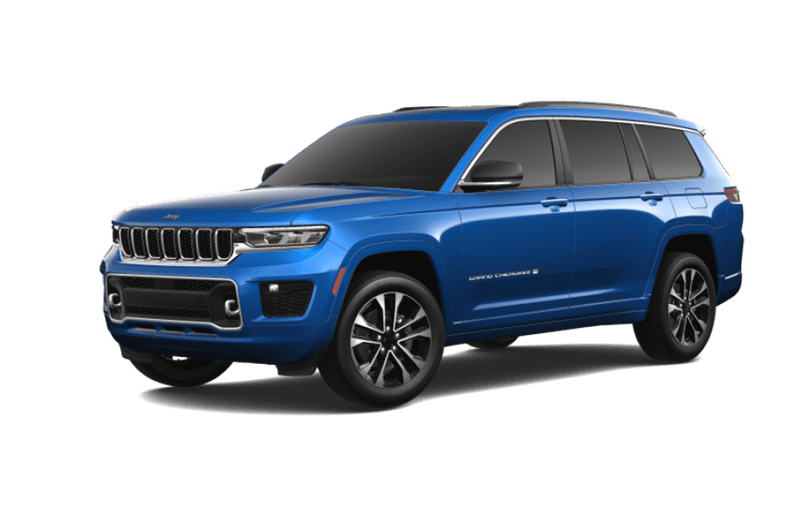 2023 2022 Jeep® Grand Cherokee Overland - Hydro Blue Pearl