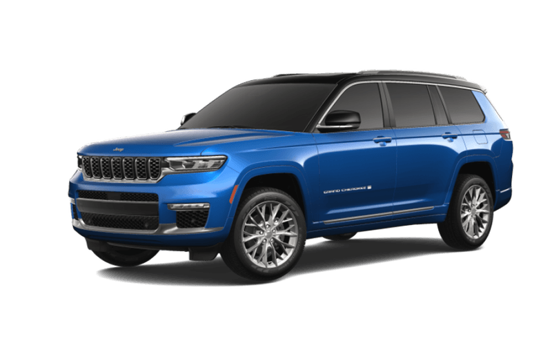 2023 2022 Jeep® Grand Cherokee Summit - Hydro Blue Pearl