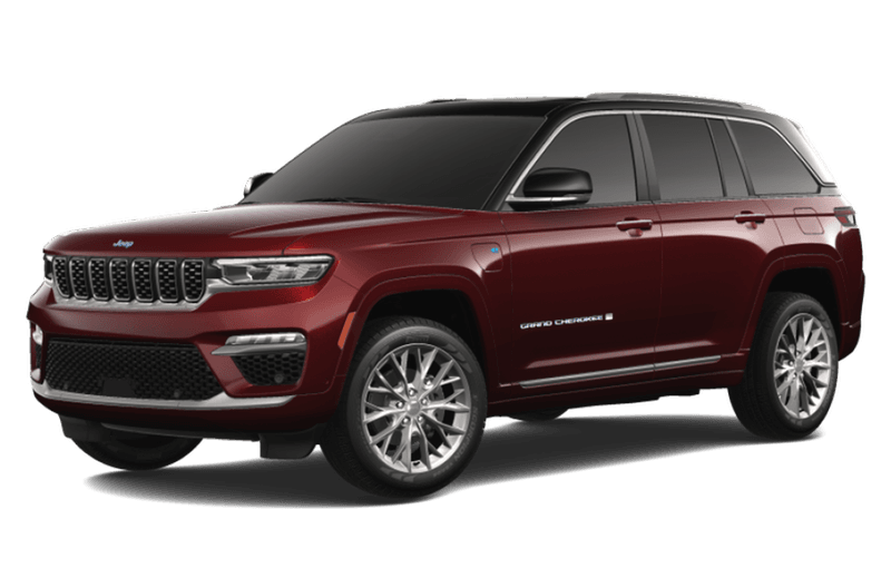 Jeep® Grand Cherokee 4xe 2023 Summit - Couche nacrée rouge velours