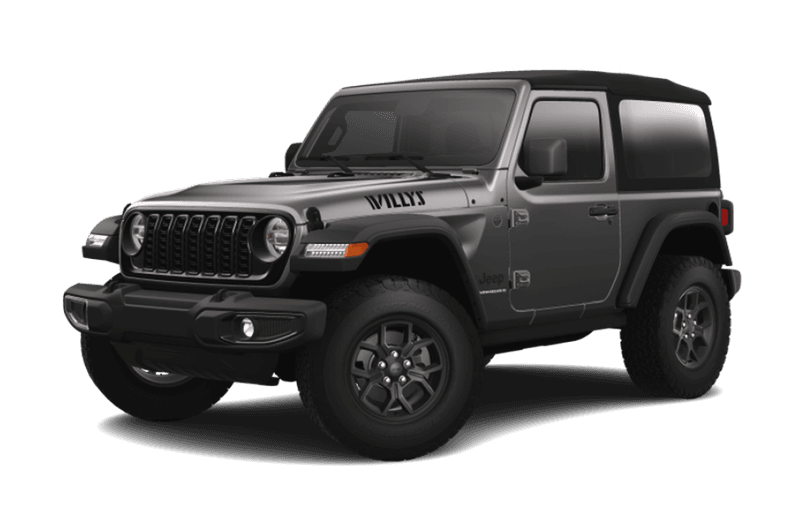 Jeep® Wrangler 2024 Willys - Cristal granit métallisé