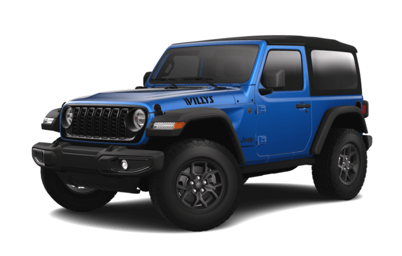 Jeep® Wrangler 2024 Willys - Couche Nacrée Bleu Hydro