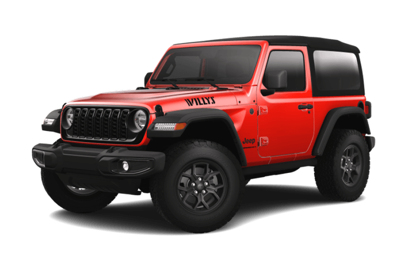 2024 Jeep® Wrangler Willys - Firecracker Red