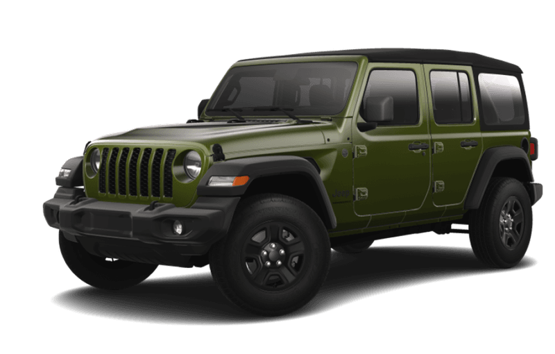 Jeep® Wrangler 2024 Sport 4 portes - Vert sergent