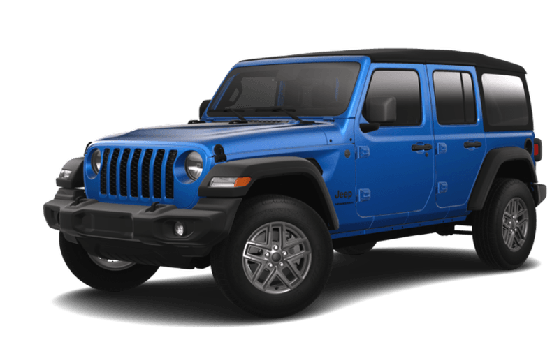 Jeep® Wrangler 2024 Sport S 4 portes - Couche Nacrée Bleu Hydro