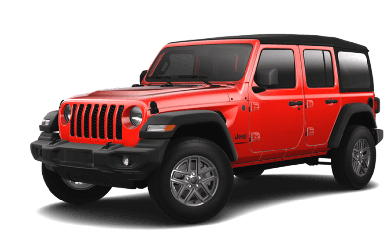 Jeep® Wrangler 2024 Sport S 4 portes - Rouge pétard