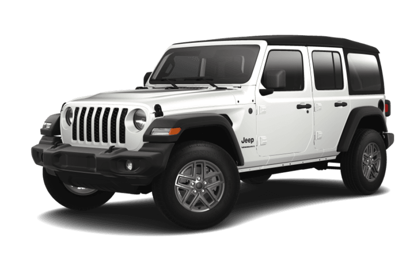 Jeep® Wrangler 2024 Sport S 4 portes - Blanc éclatant