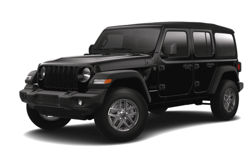 2024 Jeep® Wrangler 4-Door Sport S - Black