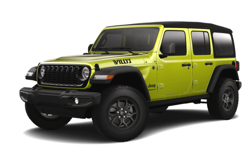 Jeep® Wrangler 2024 Willys 4 portes - Vive allure