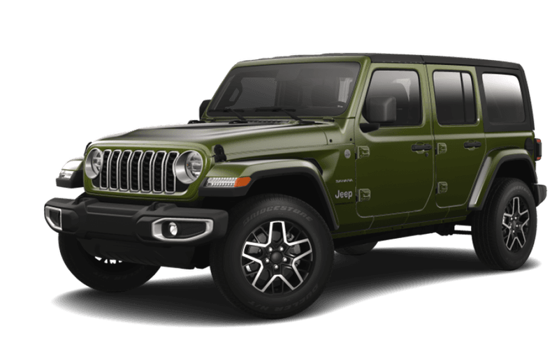 2024 Jeep® Wrangler 4-Door Sahara - Sarge Green
