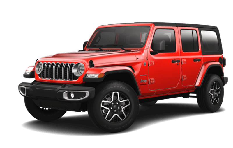 2024 Jeep® Wrangler 4-Door Sahara - Firecracker Red