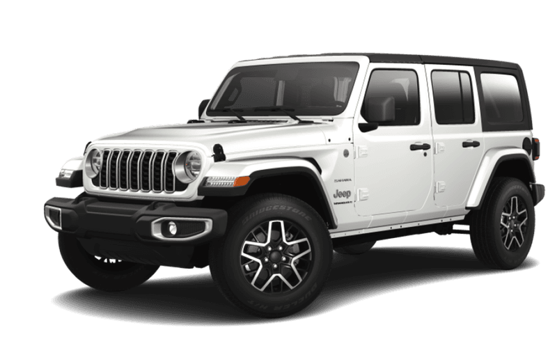 Jeep® Wrangler 2024 Sahara 4 portes - Blanc éclatant