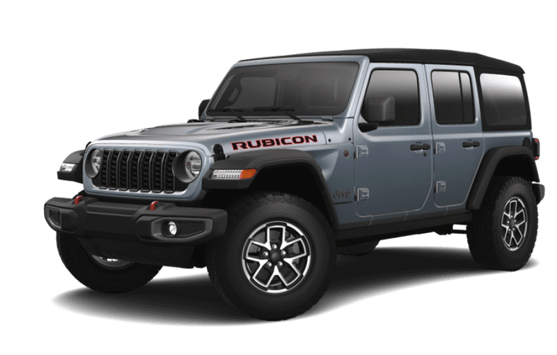 Jeep® Wrangler 2024 Rubicon 4 portes - Gris ciel