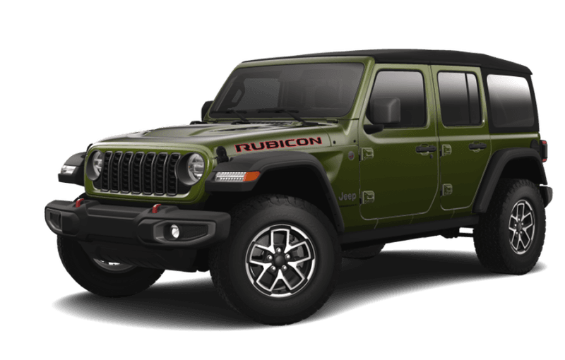 Jeep® Wrangler 2024 Rubicon 4 portes - Vert sergent