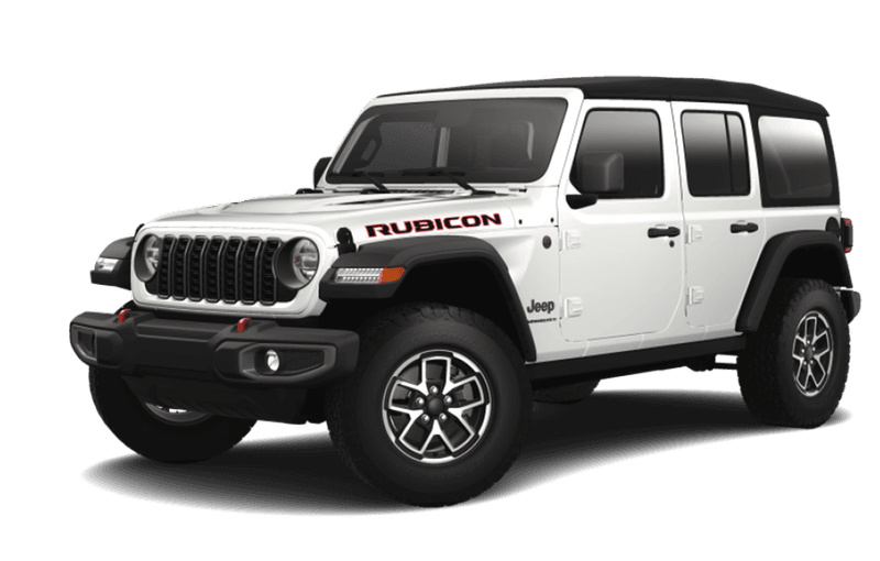 Jeep® Wrangler 2024 Rubicon 4 portes - Blanc éclatant