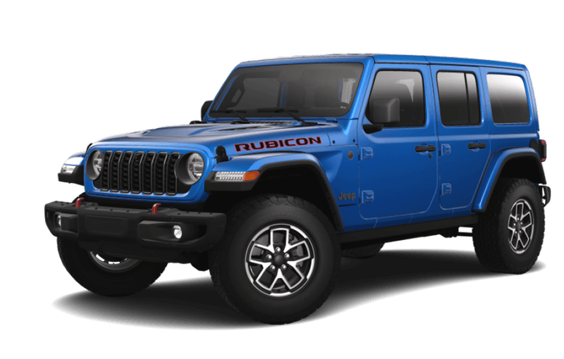 2024 Jeep® Wrangler 4-Door Rubicon X - Hydro Blue Pearl