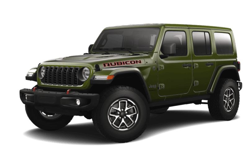 Jeep® Wrangler 2024 Rubicon X 4 portes - Vert sergent