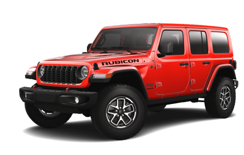 Jeep® Wrangler 2024 Rubicon X 4 portes - Rouge pétard