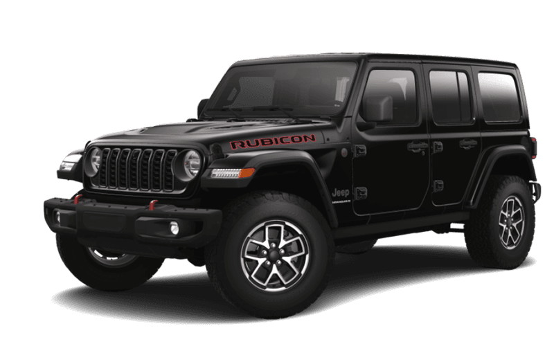 2024 Jeep® Wrangler 4-Door Rubicon X - Black