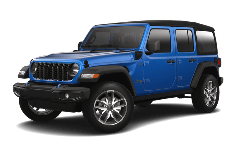 Jeep® Wrangler 4xe VHR 2024 Sport S 4 portes - BLEU HYDRO