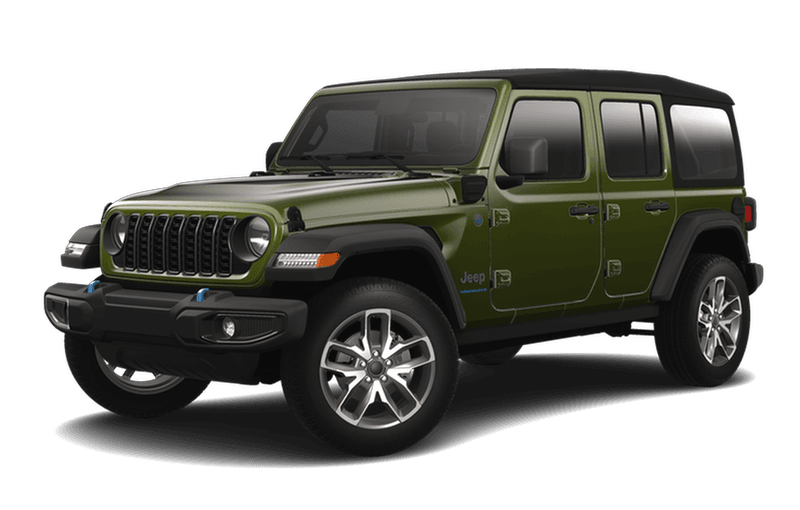 Jeep® Wrangler 4xe VHR 2024 Sport S 4 portes - VERT SERGENT