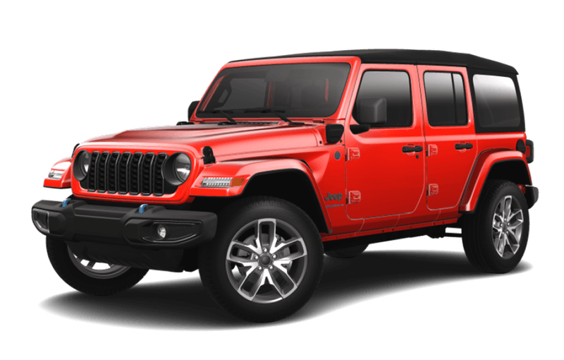 Jeep® Wrangler 4xe VHR  2024 Sport S 4 portes - ROUGE PÉTARD