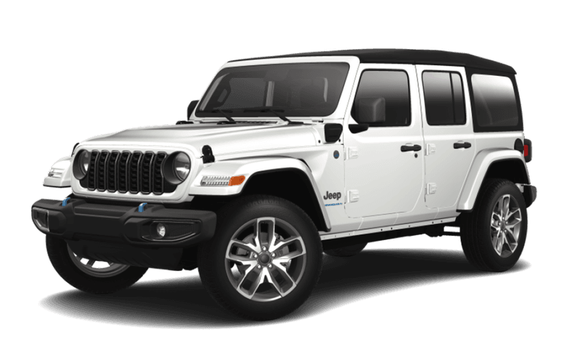 2024 Jeep® Wrangler 4xe PHEV
 4-Door Sport S - BRIGHT WHITE