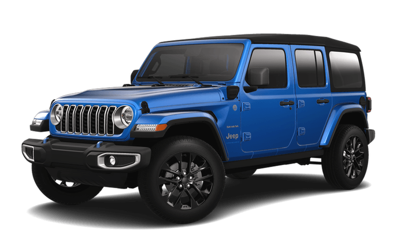 Jeep® Wrangler 4xe VHR 2024 Sahara 4 portes - BLEU HYDRO