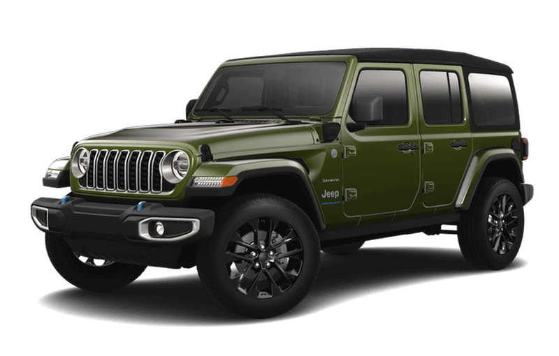 Jeep® Wrangler 4xe VHR 2024 Sahara 4 portes - VERT SERGENT