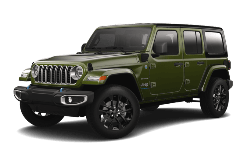 2024 Jeep® Wrangler 4xe PHEV 4-Door Sahara - SARGE GREEN