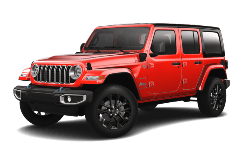 2024 Jeep® Wrangler 4xe PHEV 4-Door Sahara - FIRECRACKER RED