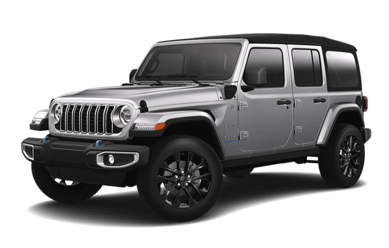 2024 Jeep® Wrangler 4xe PHEV
 4-Door Sahara - SILVER ZYNITH