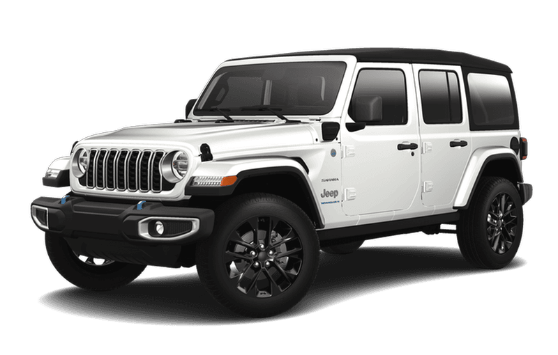 Jeep® Wrangler 4xe VHR 2024 Sahara 4 portes - BLANC ÉCLATANT