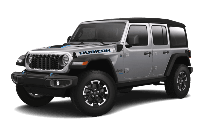 Jeep® Wrangler 4xe VHR 2024 Rubicon 4 portes - ZÉNITH ARGENTÉ
