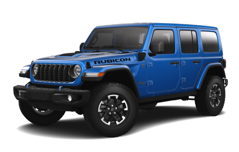 Jeep® Wrangler 4xe VHR 2024 Rubicon X 4 portes - BLEU HYDRO