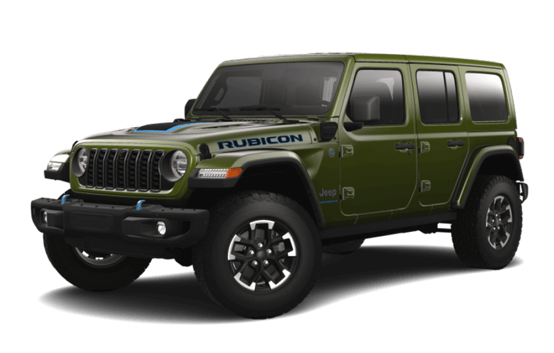 Jeep® Wrangler 4xe VHR 2024 Rubicon X 4 portes - VERT SERGENT