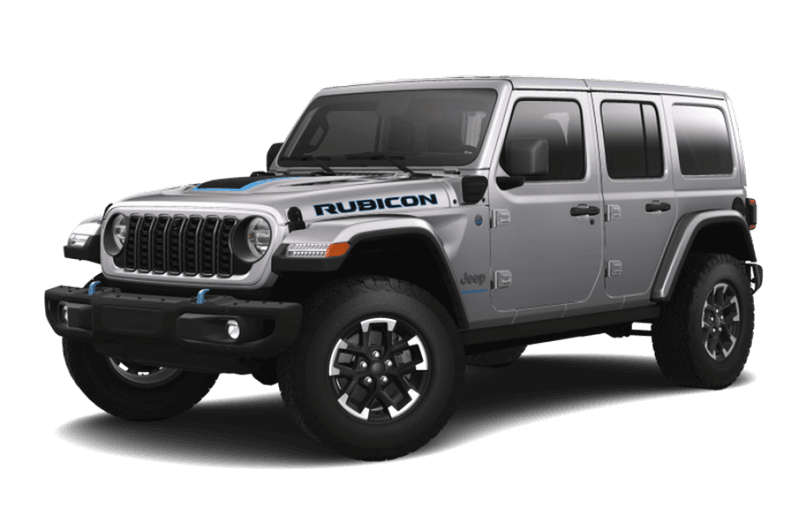 2024 Jeep® Wrangler 4xe PHEV
 4-Door Rubicon X - SILVER ZYNITH
