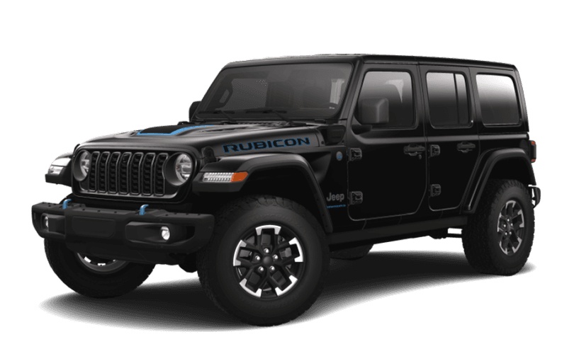 Jeep® Wrangler 4xe VHR 2024 Rubicon X 4 portes - NOIR
