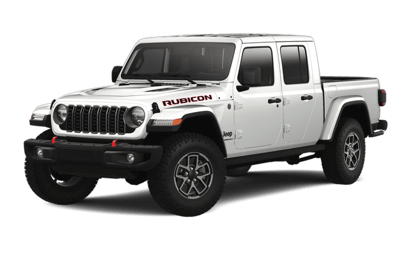 Jeep® Gladiator 2024 RubiconMD X - Blanc éclatant