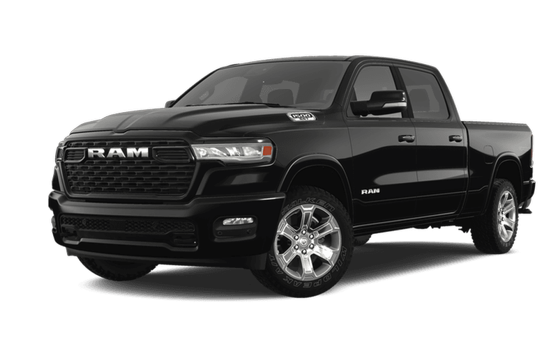 Tout nouveau Ram 1500 2025 Ensemble Valeur Hors Route - Noir diamant