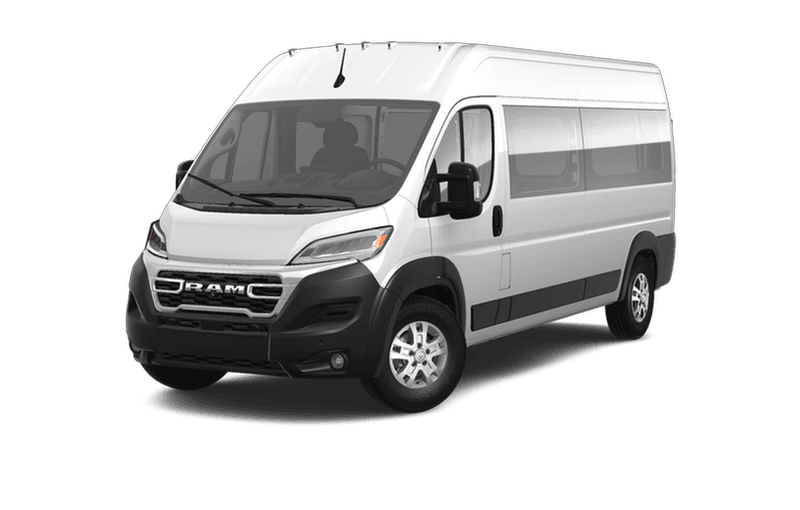 Ram ProMaster 2025 2500 fourgon vitré - Blanc éclatant