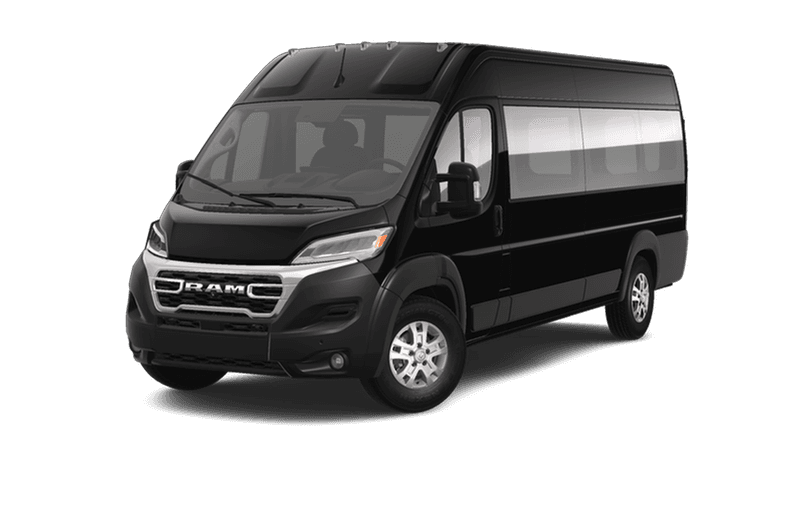 Ram ProMaster 2025 3500 fourgon vitré - Noir