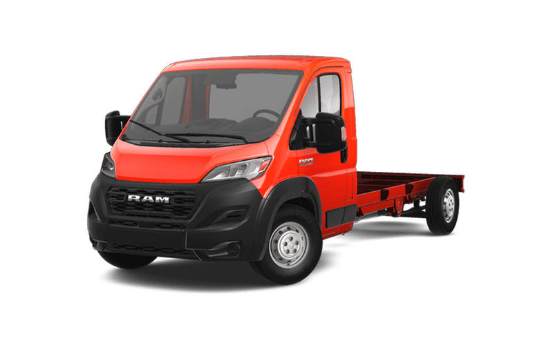 Ram ProMaster 2025 3500 fourgon tronqué - Orange Spitfire