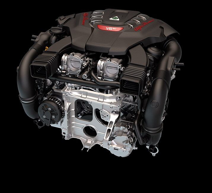 2024 Alfa Romeo Stelvio Engine